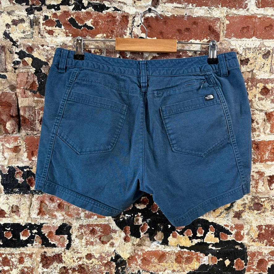 North Face Women's 6 Blue Shorts