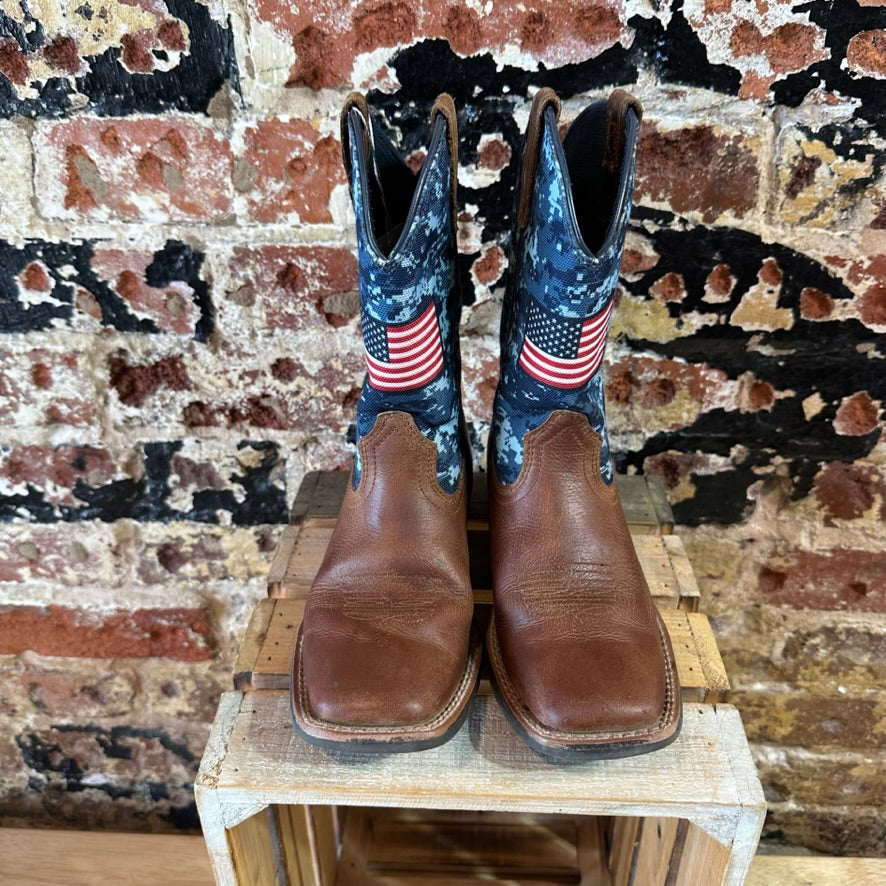 Ariat Youth Boys 1 Brown Western Boots