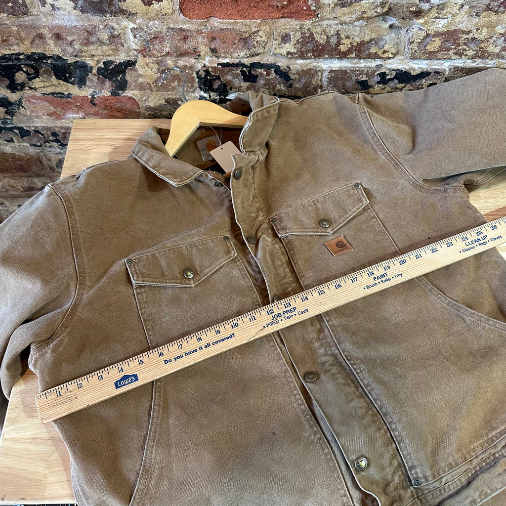 Carhartt Berwick Brown Jacket Mens XL