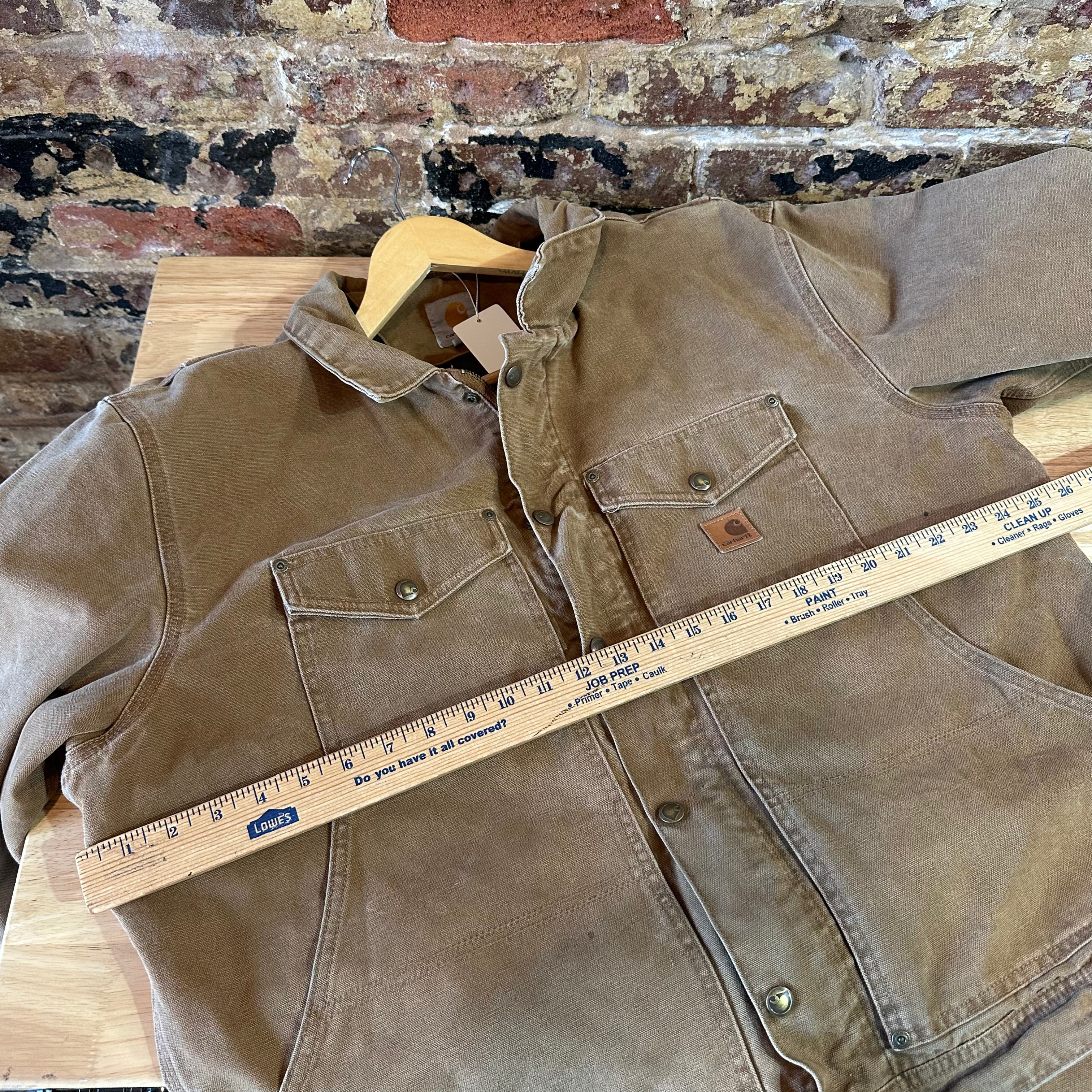 Carhartt Berwick Brown Jacket Mens XL