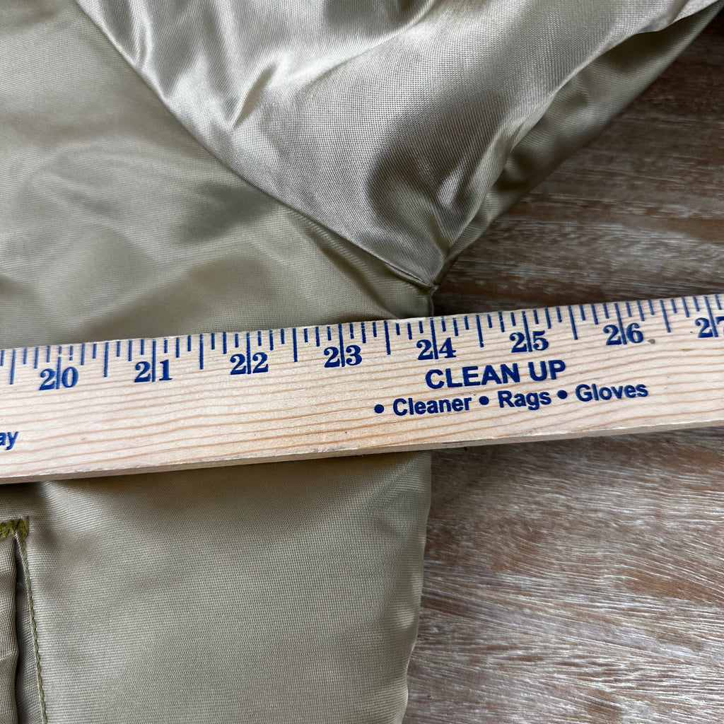 Vintage San Francisco 49ers SF Gold Satin Jacket Locker Line Mens Large