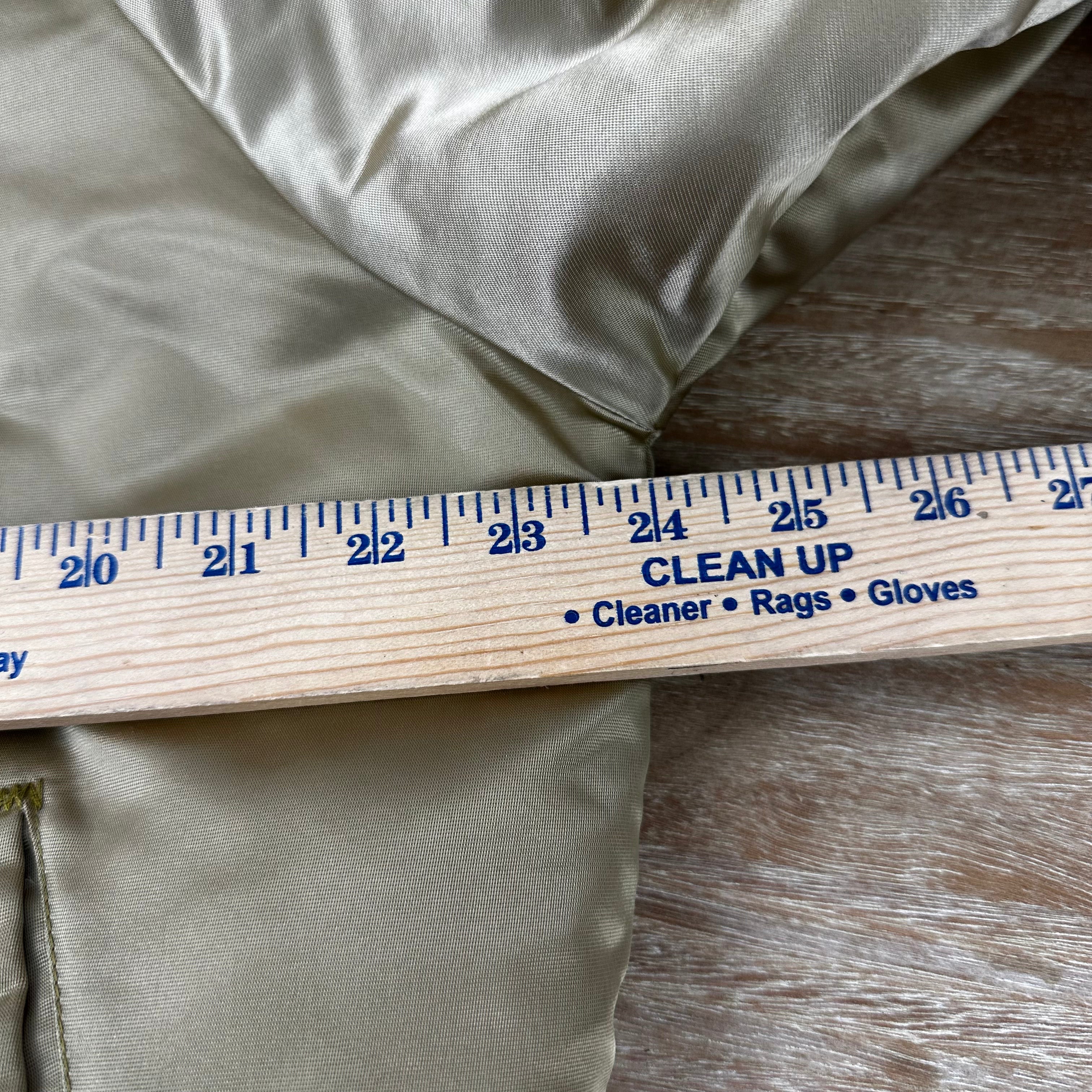 Vintage San Francisco 49ers SF Gold Satin Jacket Locker Line Mens Large