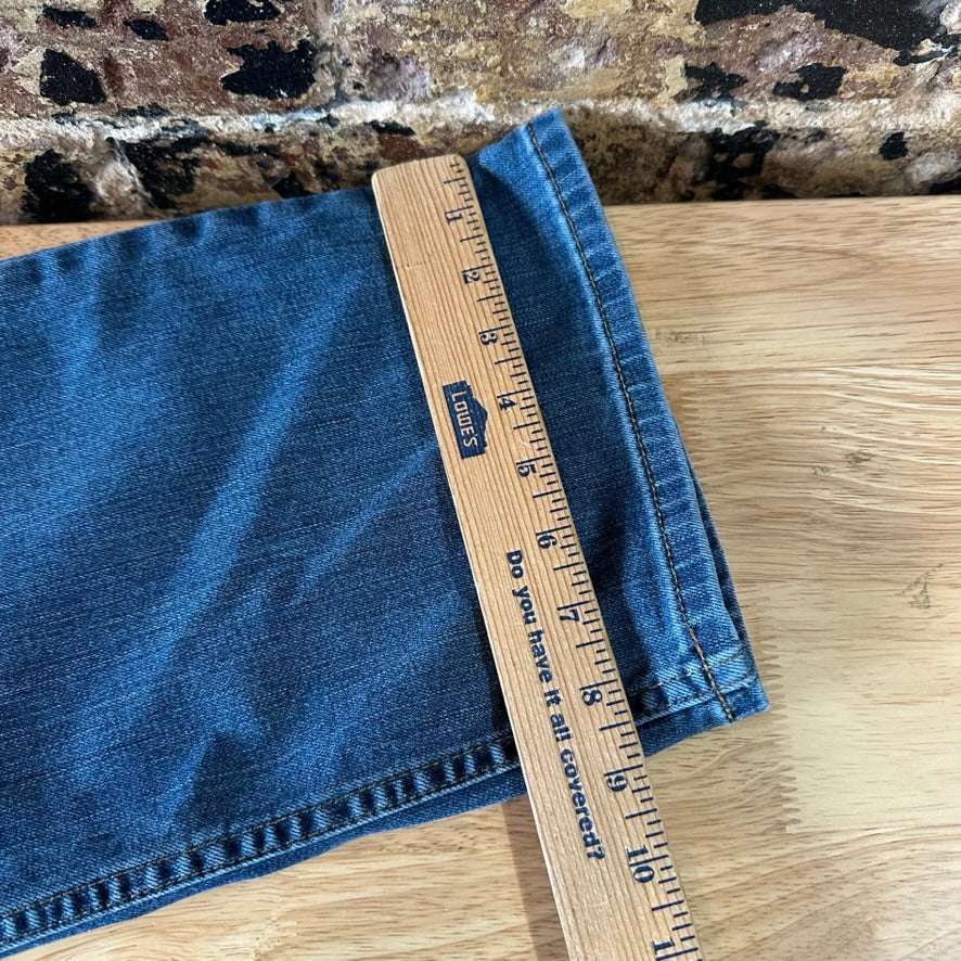 Carhartt Mens 42x32 Blue Jeans