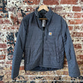 Carhartt Mens Small Black Rain Defender Jacket
