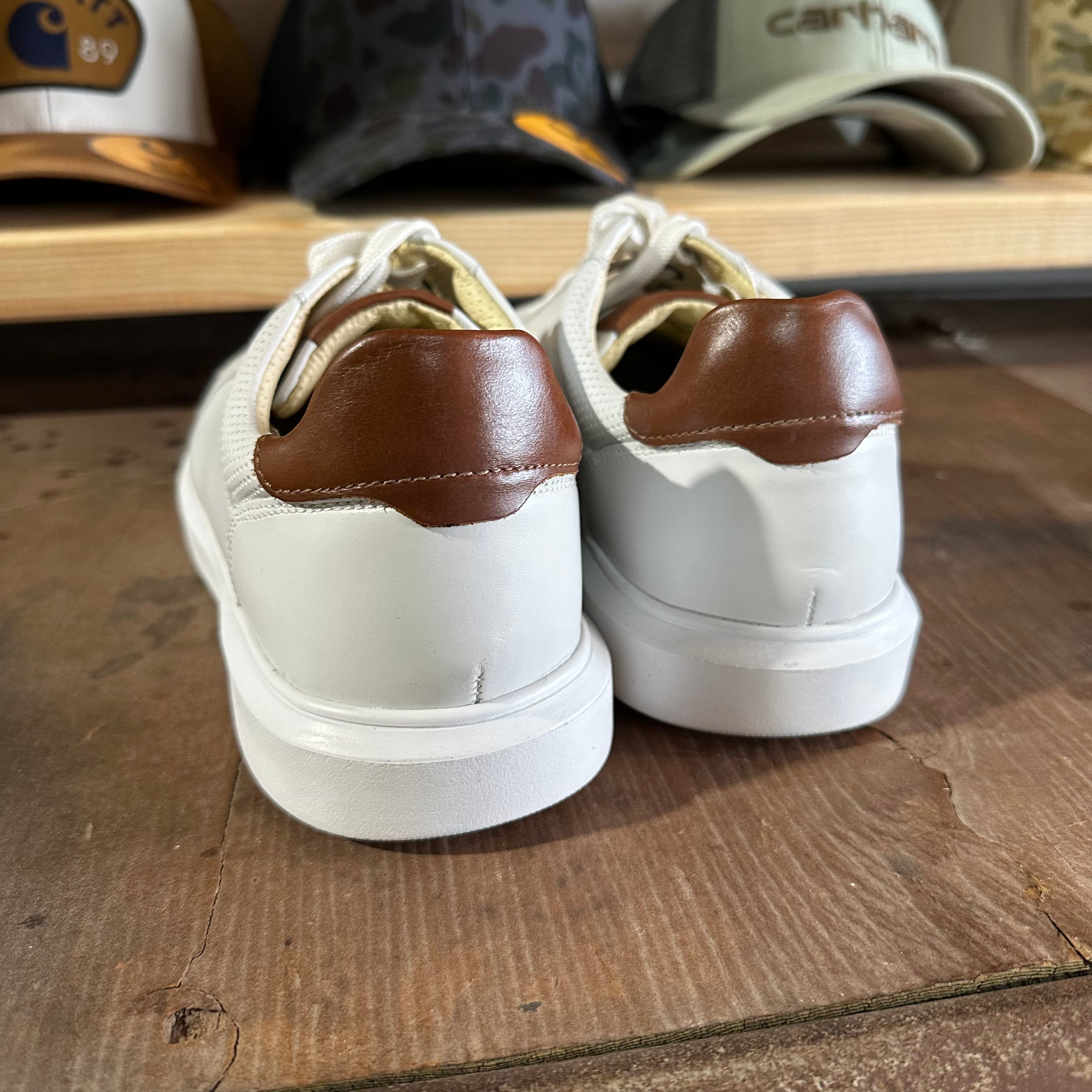 Florsheim Social Lace To Toe Casual Dress Shoe White Men 10