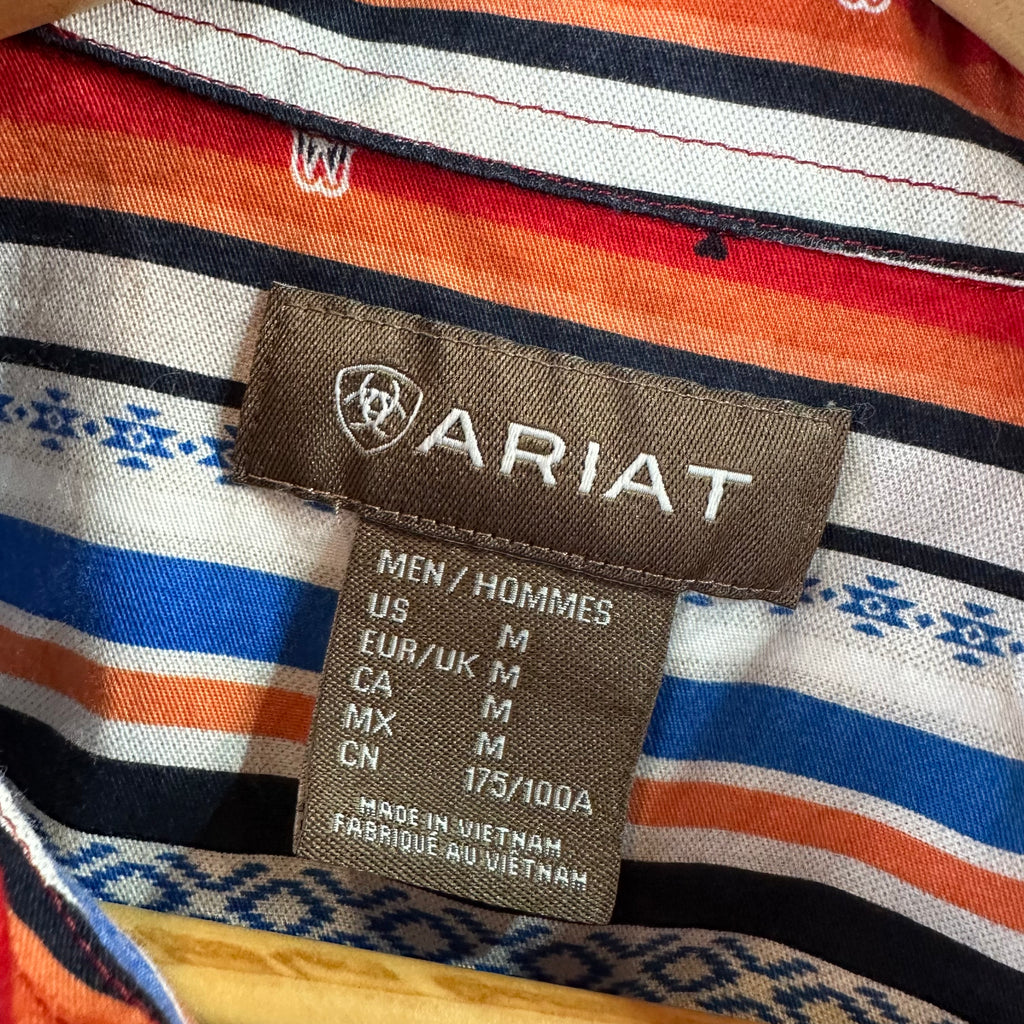 Ariat Button Up L/S Shirt Mens Medium