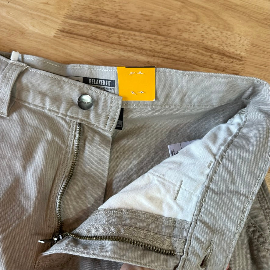 Carhartt Mens 28 Tan Shorts NEW