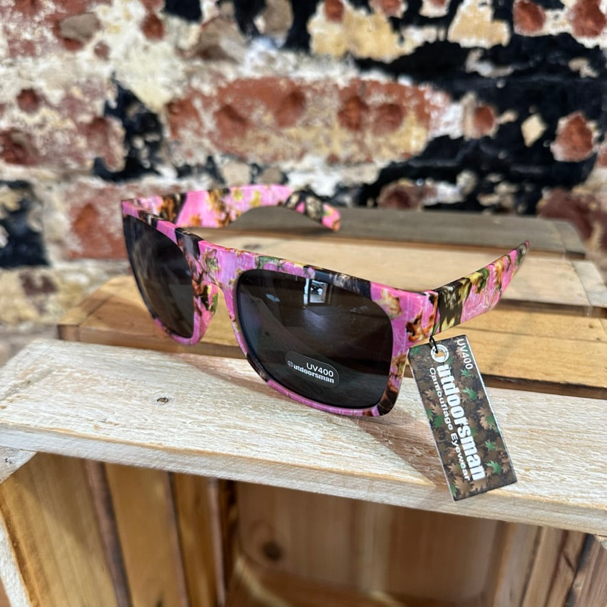 Outdoorsman Pink Camo Sunglasses