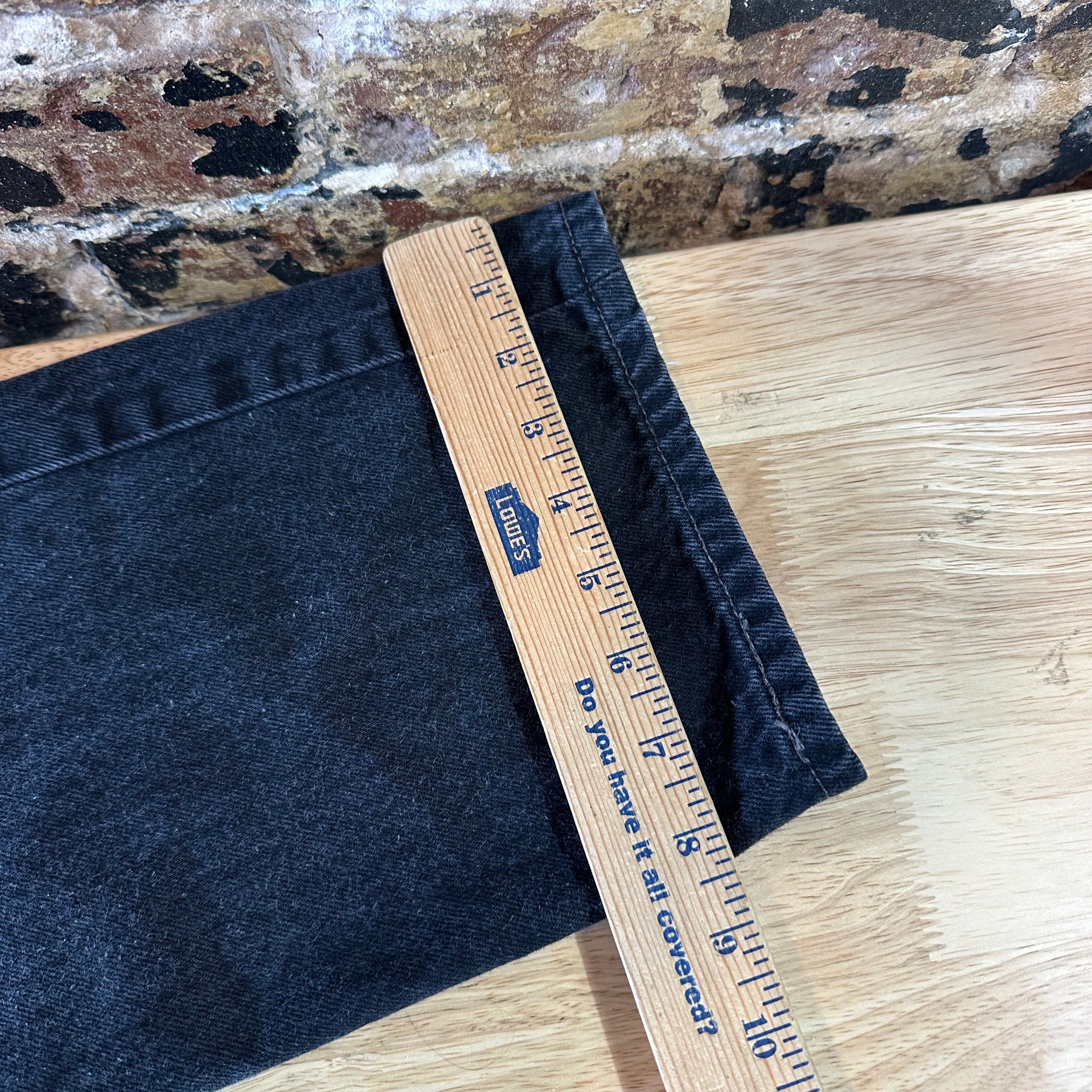 Levis 501 Mens 36x34 Denim Black Straight Leg Jeans