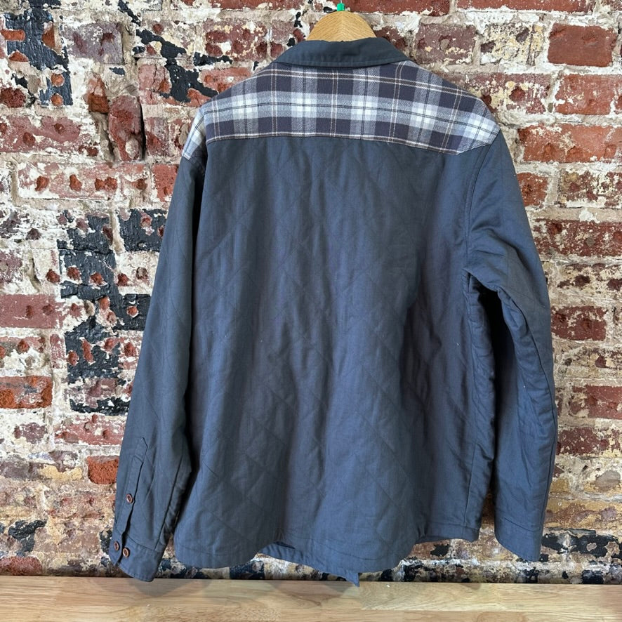 Columbia Kline Falls Shirt Mens XL Long Sleeve Outdoor Button Up Gray plaid