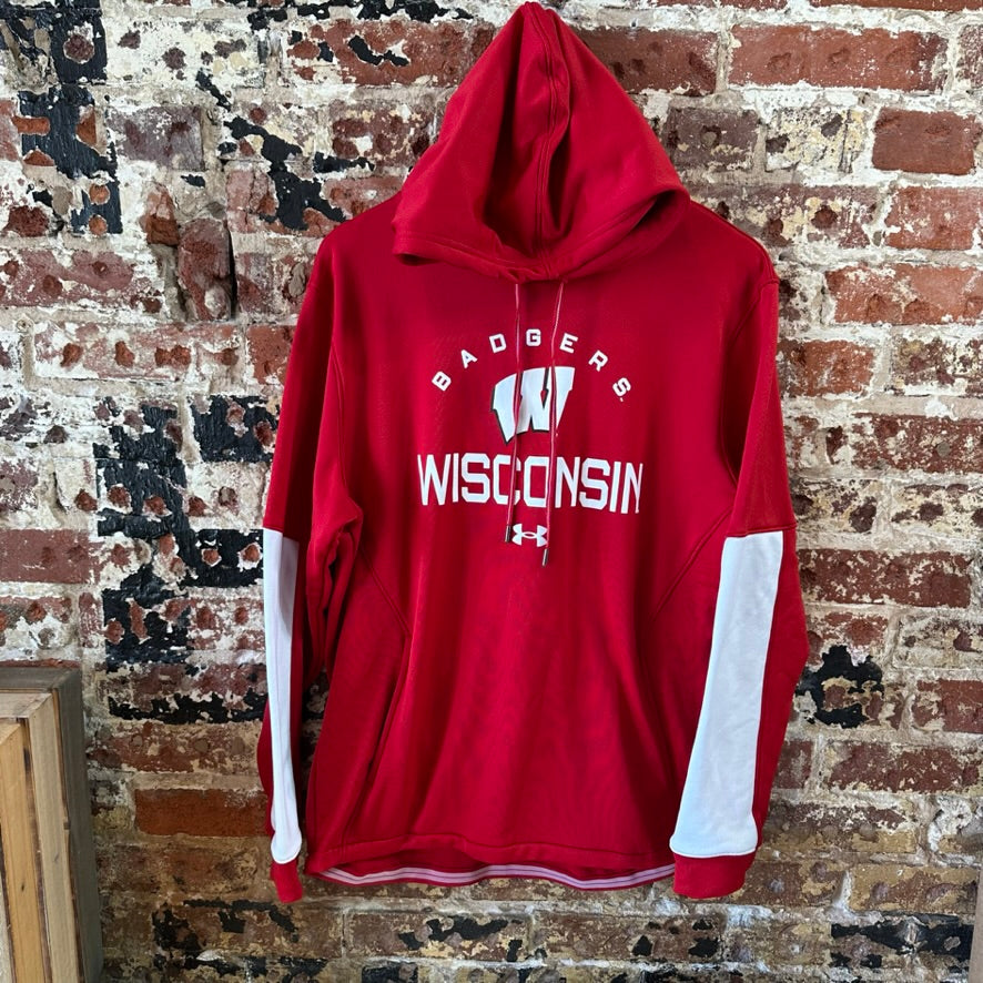 Under Armour Badgers Mens Large Hoodie