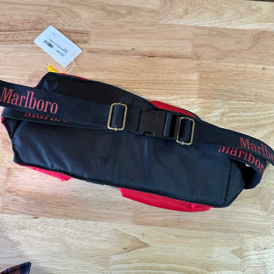 Vintage Marlboro Adventure Team Fanny Pack Waist pack Red