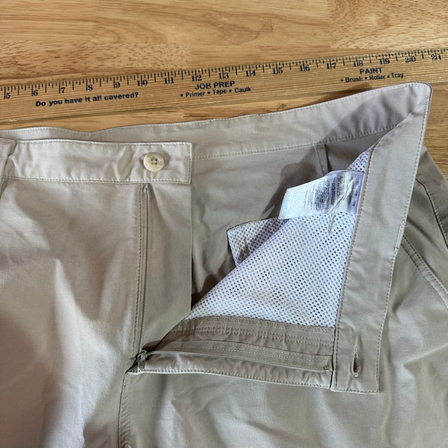 Columbia PFG Shorts Mens 38 Tan Fishing Outdoor Hiking 9.75" inseam