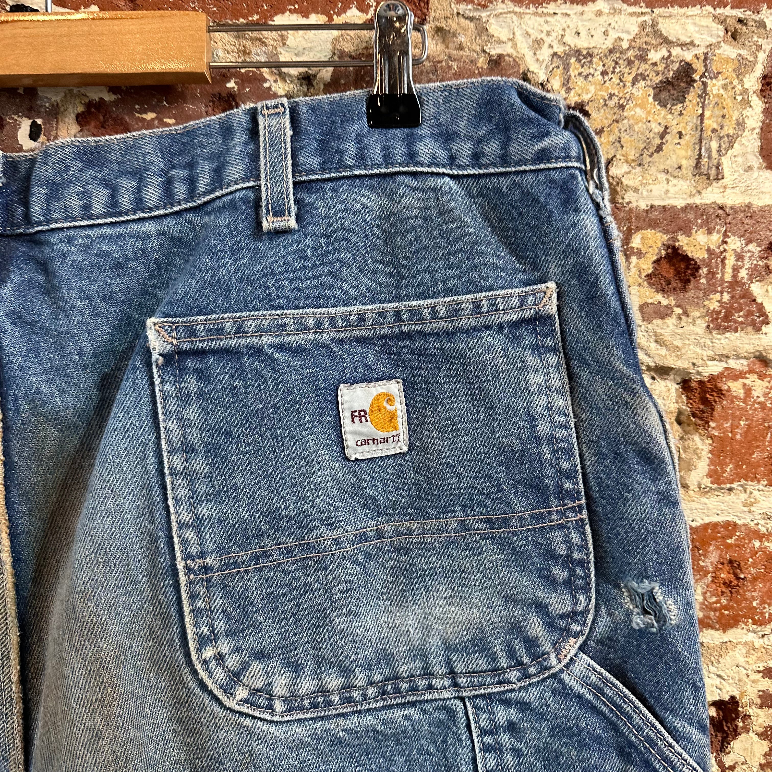 Carhartt Cut Off Jean Shorts Mens 40