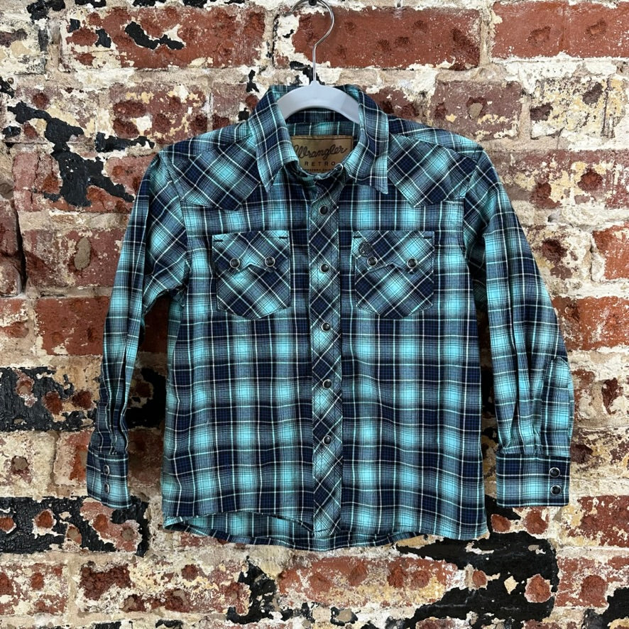 Wrangler Retro Western Shirt Boys XS