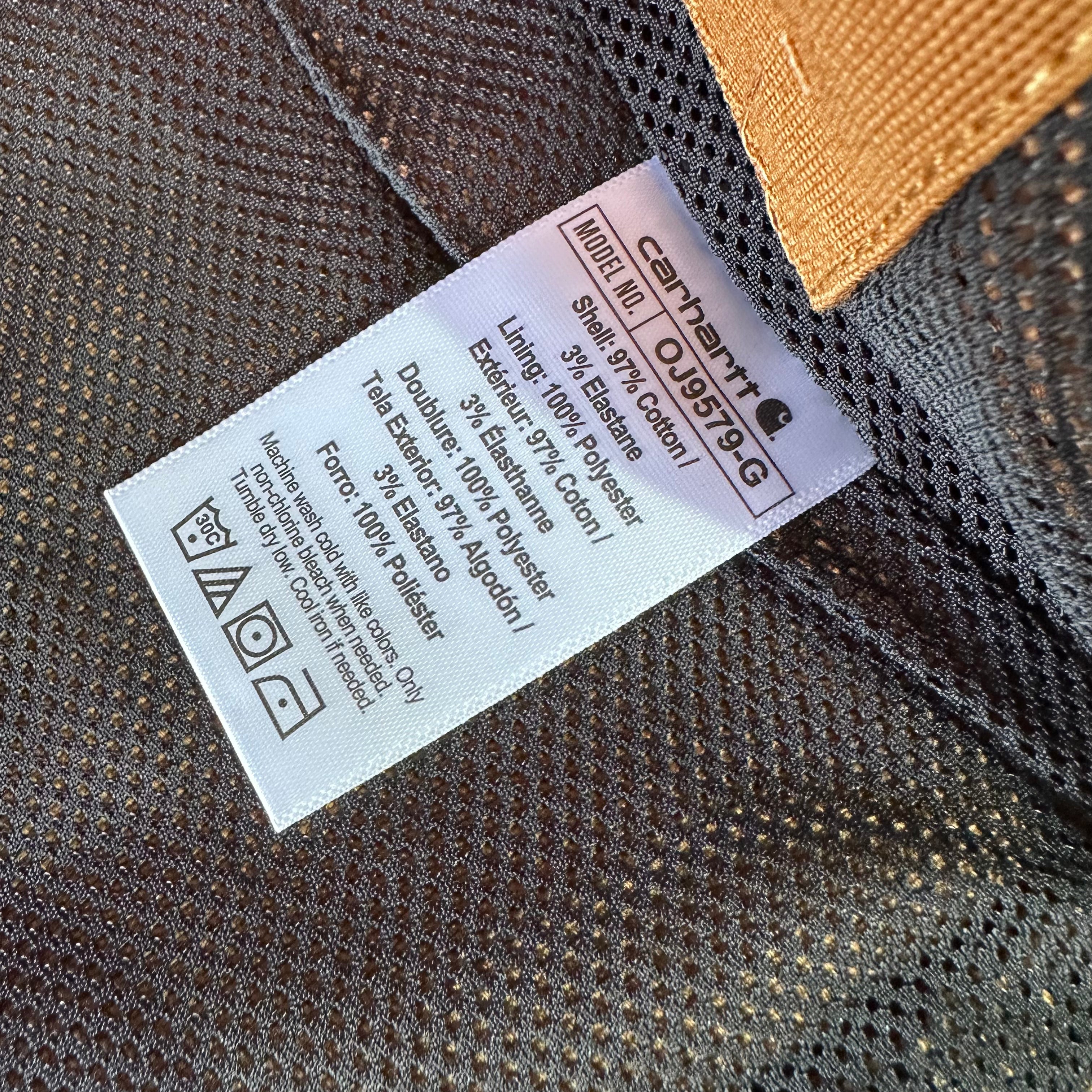 Carhartt Jacket Youth Girls Medium Rugged Flex Canvas Bomber Coat NEW Brown