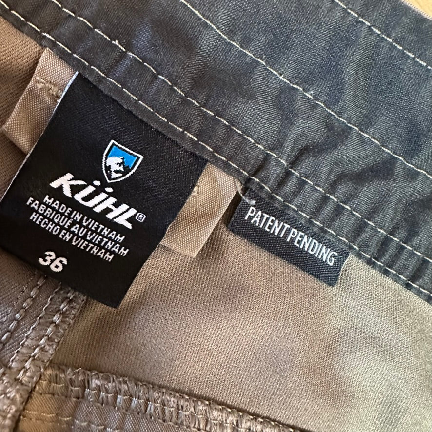 Kuhl Mens 36 Tan Shorts