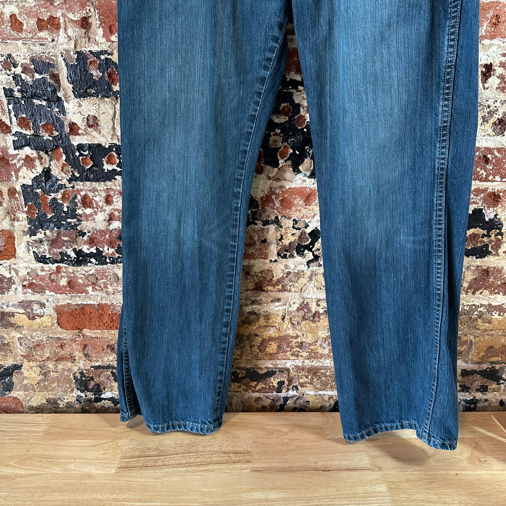 Wrangler Retro Mens 34x30 Blue Jeans