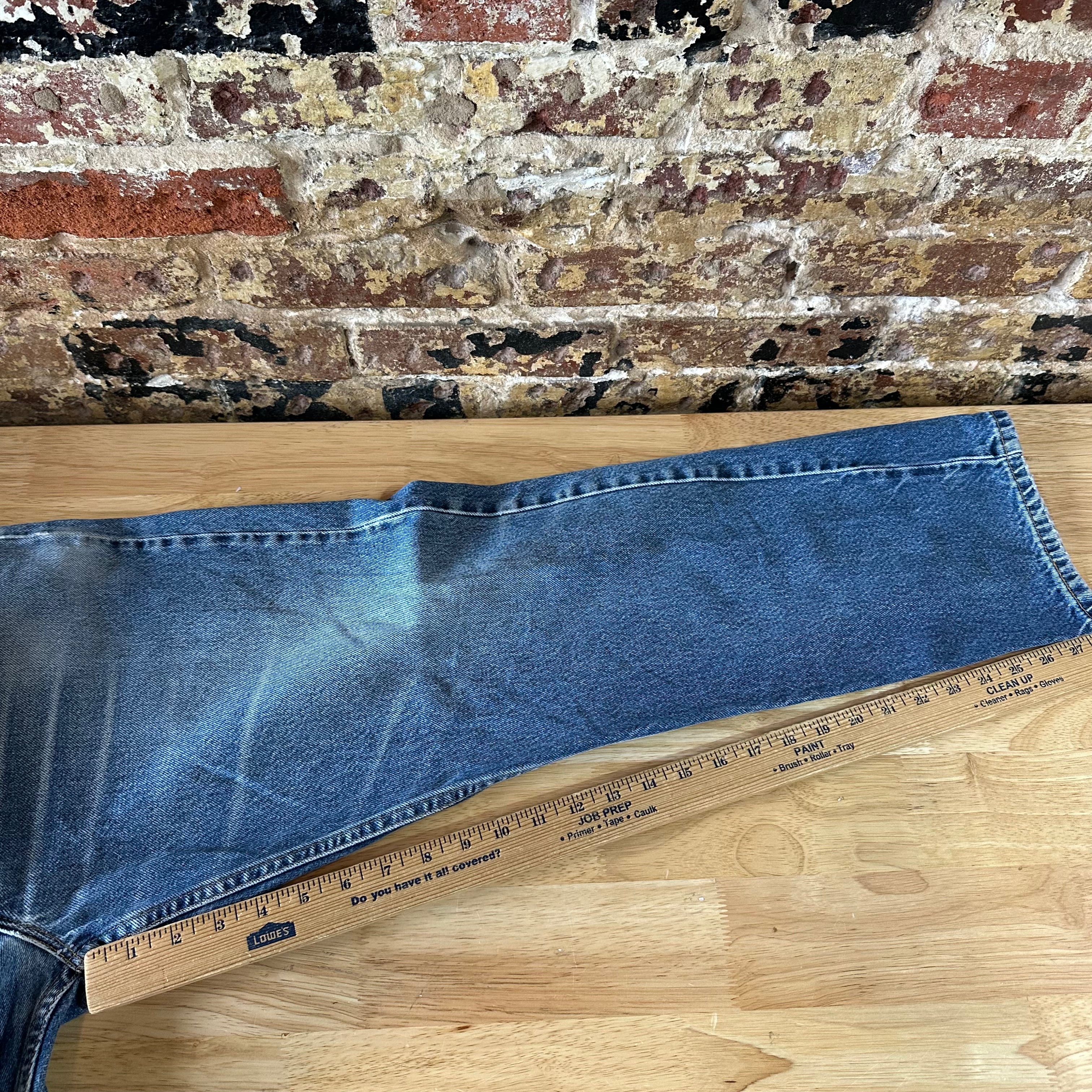 Levi's 505 Mens 38x30 Blue Jeans