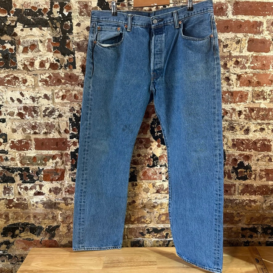 Levi's 501 Mens 38x30 Blue Jeans