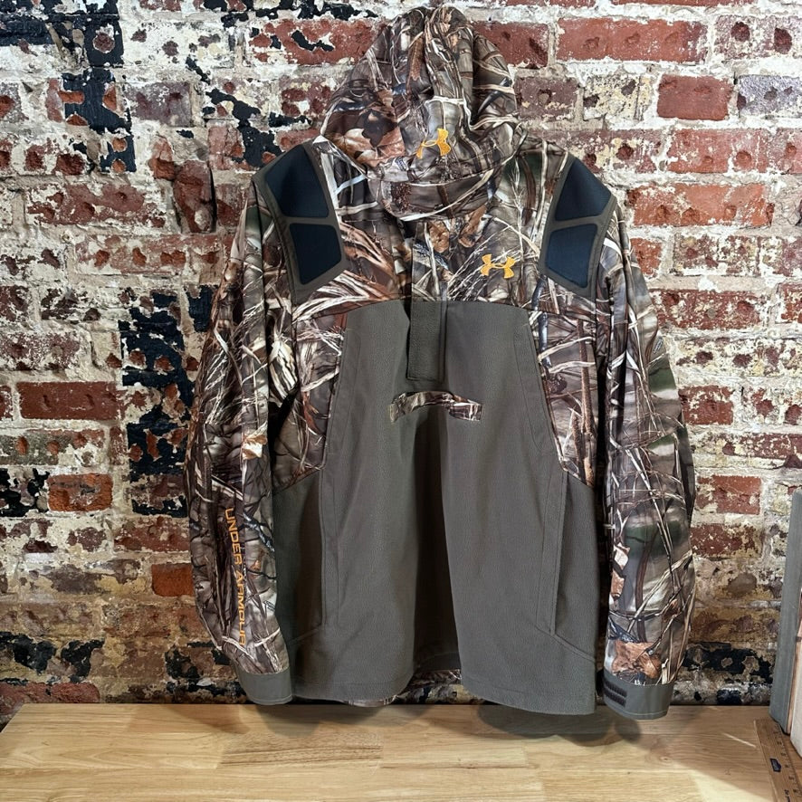 Under Armour Camo 1/4 Zip Pullover Mens 2XL