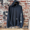 Carhartt Men's Large Tall Black Hoodie