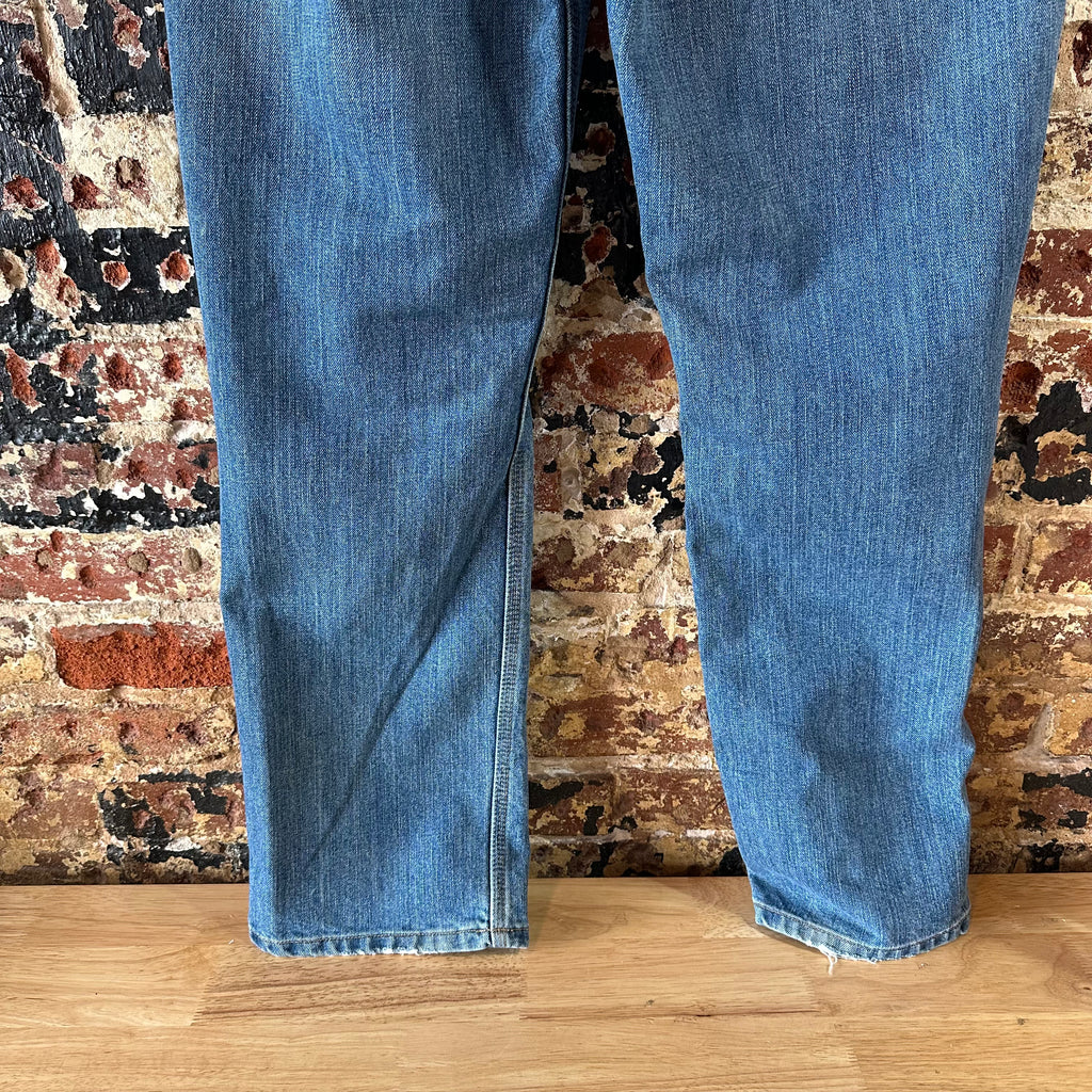 Carhartt Mens 34x30 Blue Jeans