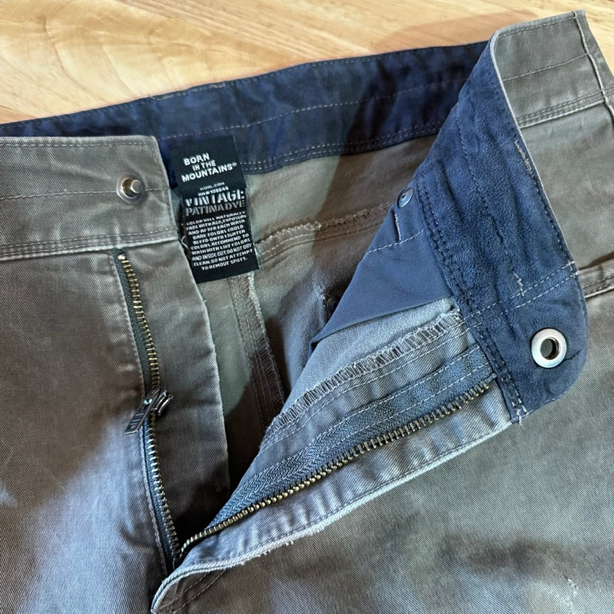 Kuhl Rydr Mens 34x32 Green Pants