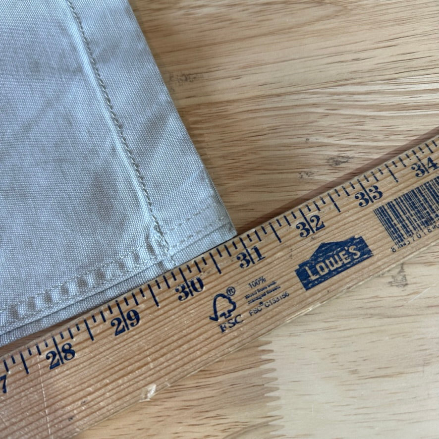 Carhartt Tan Pants Mens 34x32 canvas work utility Rugged Flex