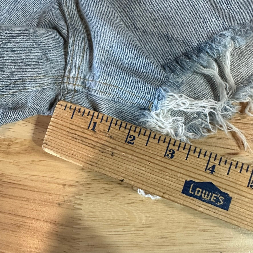 Levi's Cut Off Denim Jean Shorts Womens 26 Distressed