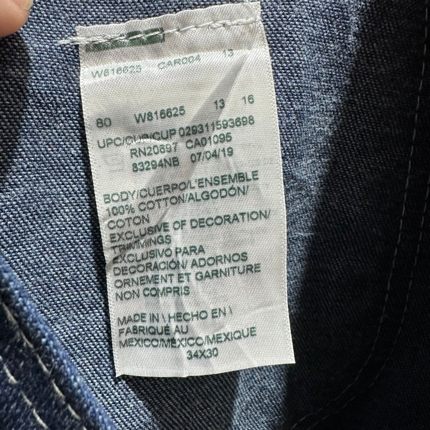 Dickies Mens 34x30 Jean Bibs