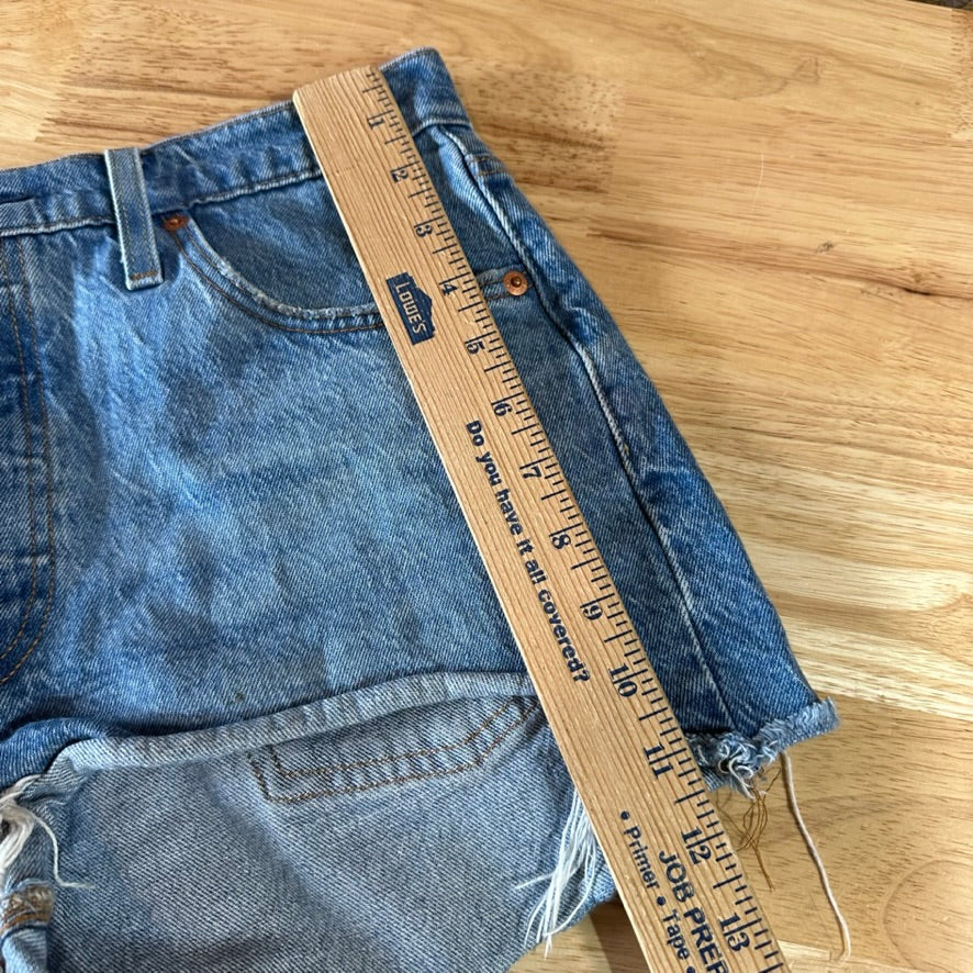 Levi's Cut off Jean Shorts Womens 29