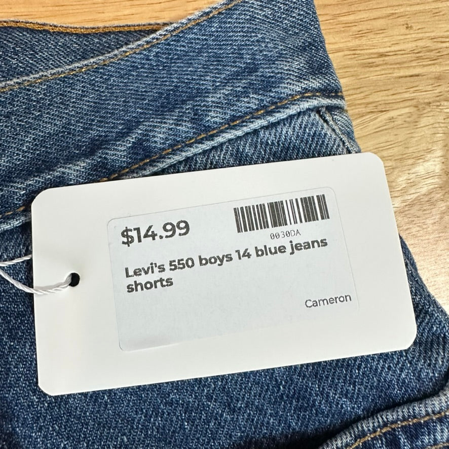 Levi's 550 Boys 14 Jean Shorts