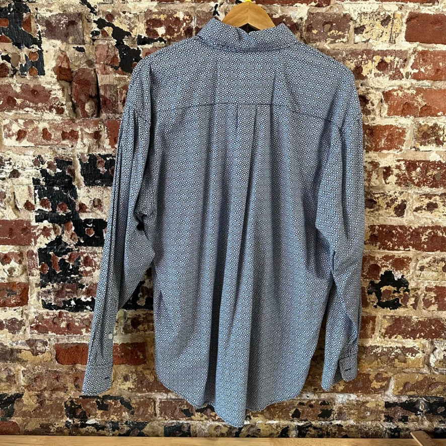 Panhandle Button Up Western Shirt Mens Medium