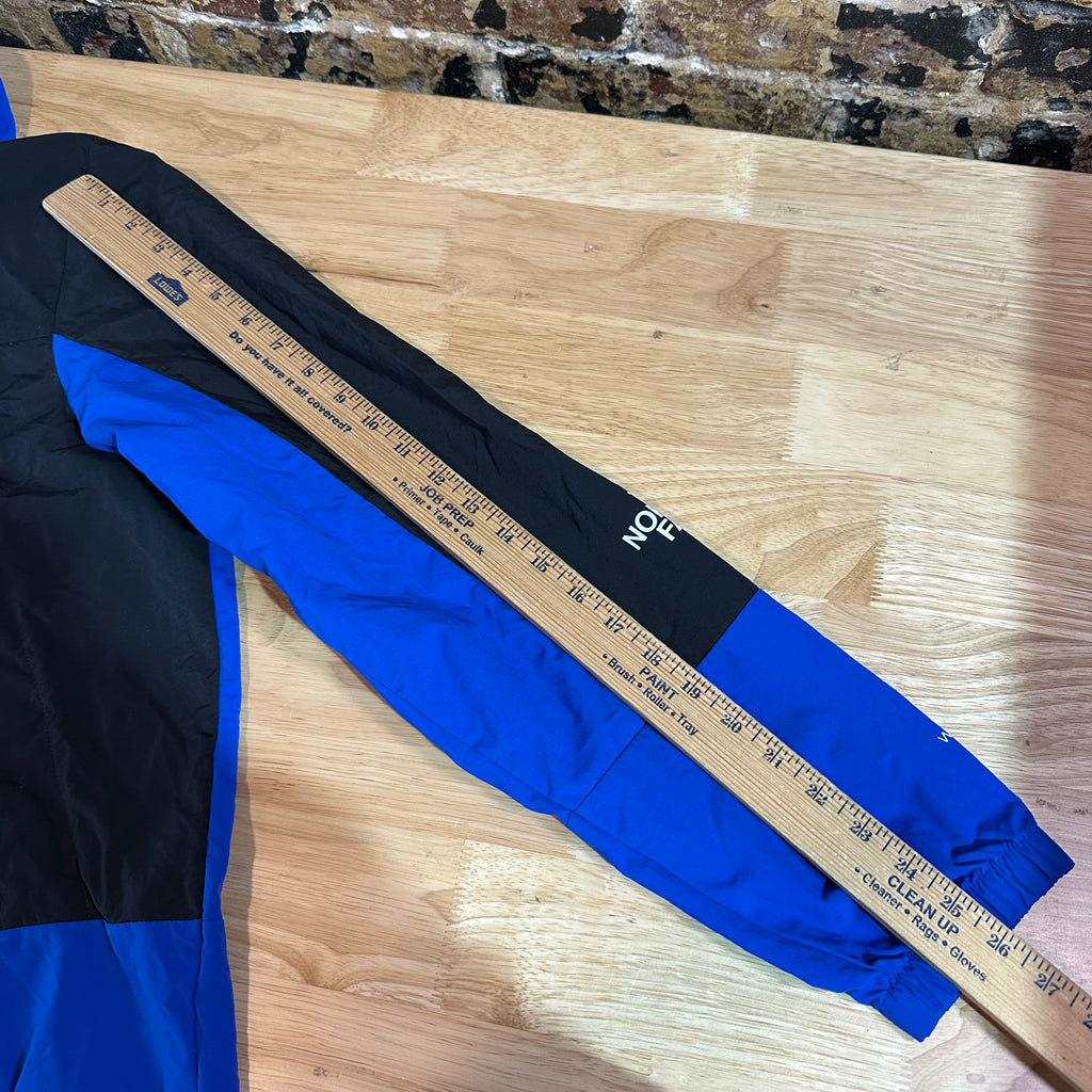 The North Face Jacket Mens Large Blue Windwall Outdoors Hiking Full Zip