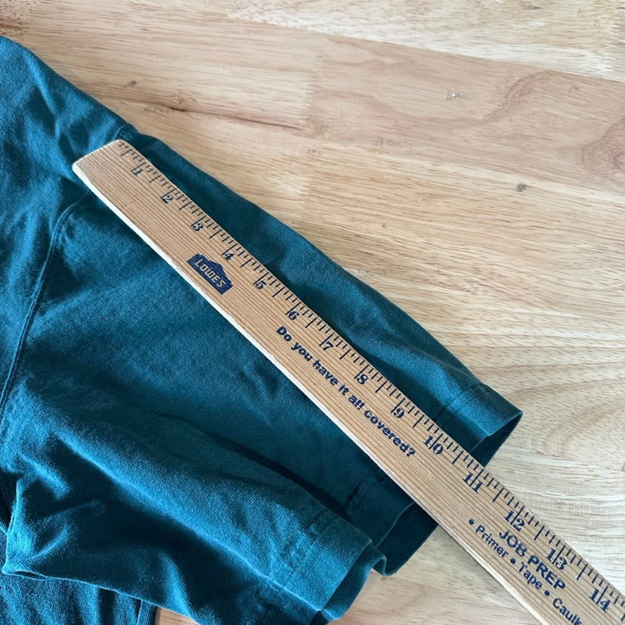 Carhartt Men's 2XL Short Sleeve T Shirt Henley Logo Pocket T Green