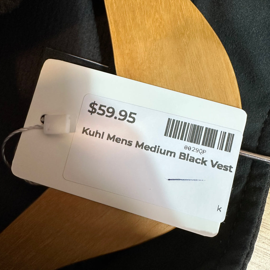 Kuhl Mens Medium Black Vest