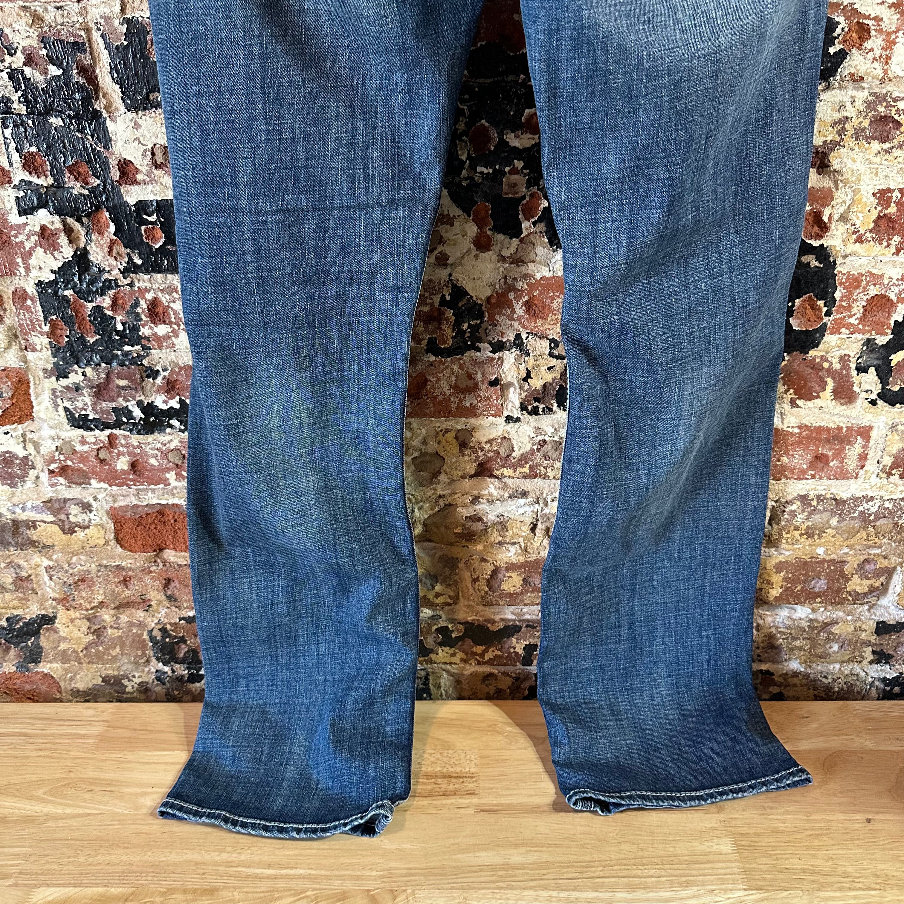 BKE Tyler Mens 36x34 Blue Jeans