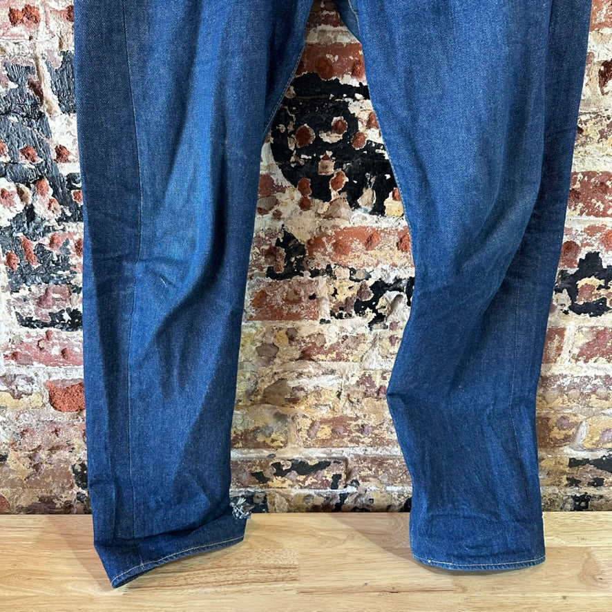 Levi's 501 Mens 32x34 Dark Blue Jeans