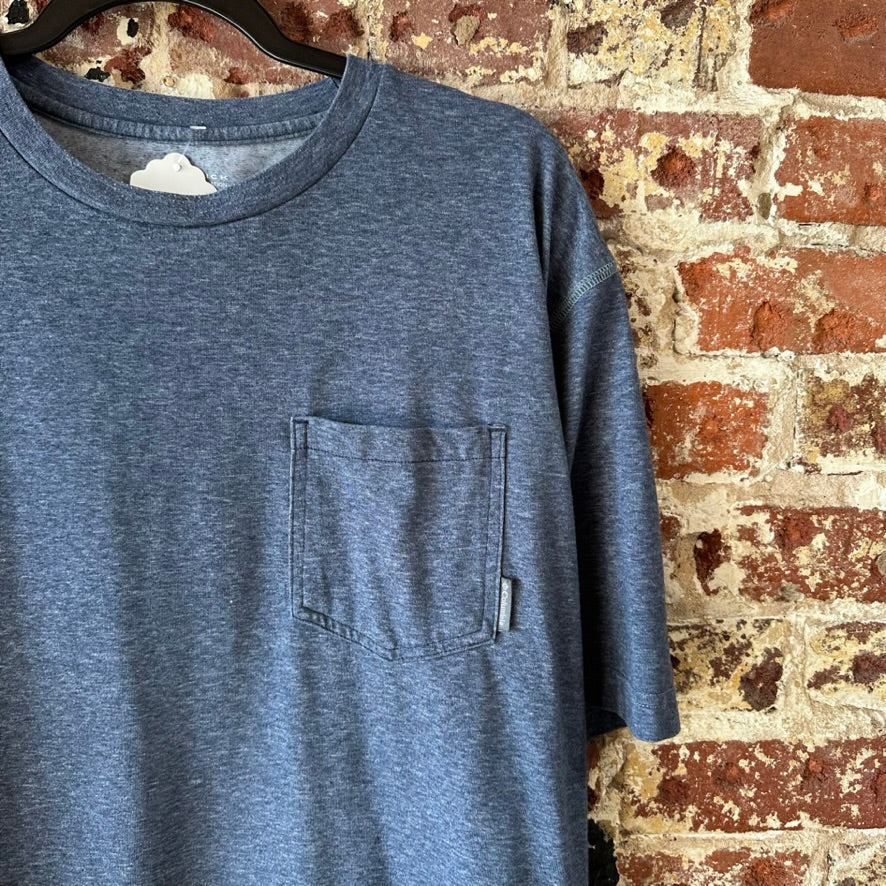 Columbia Mens 2XL Short Sleeve Blue T-Shirt