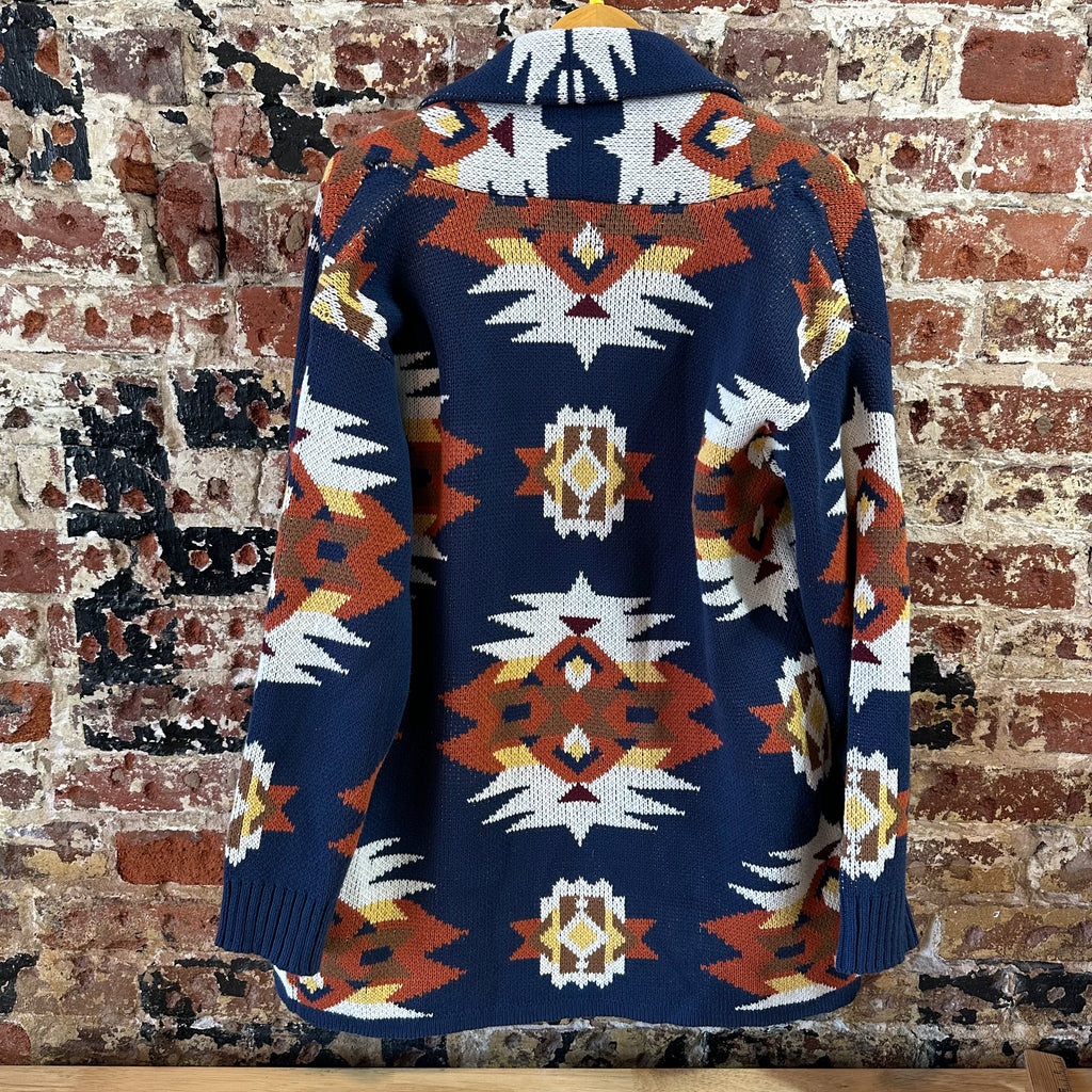 Lucky Brand Womens Medium Aztec Cardigan