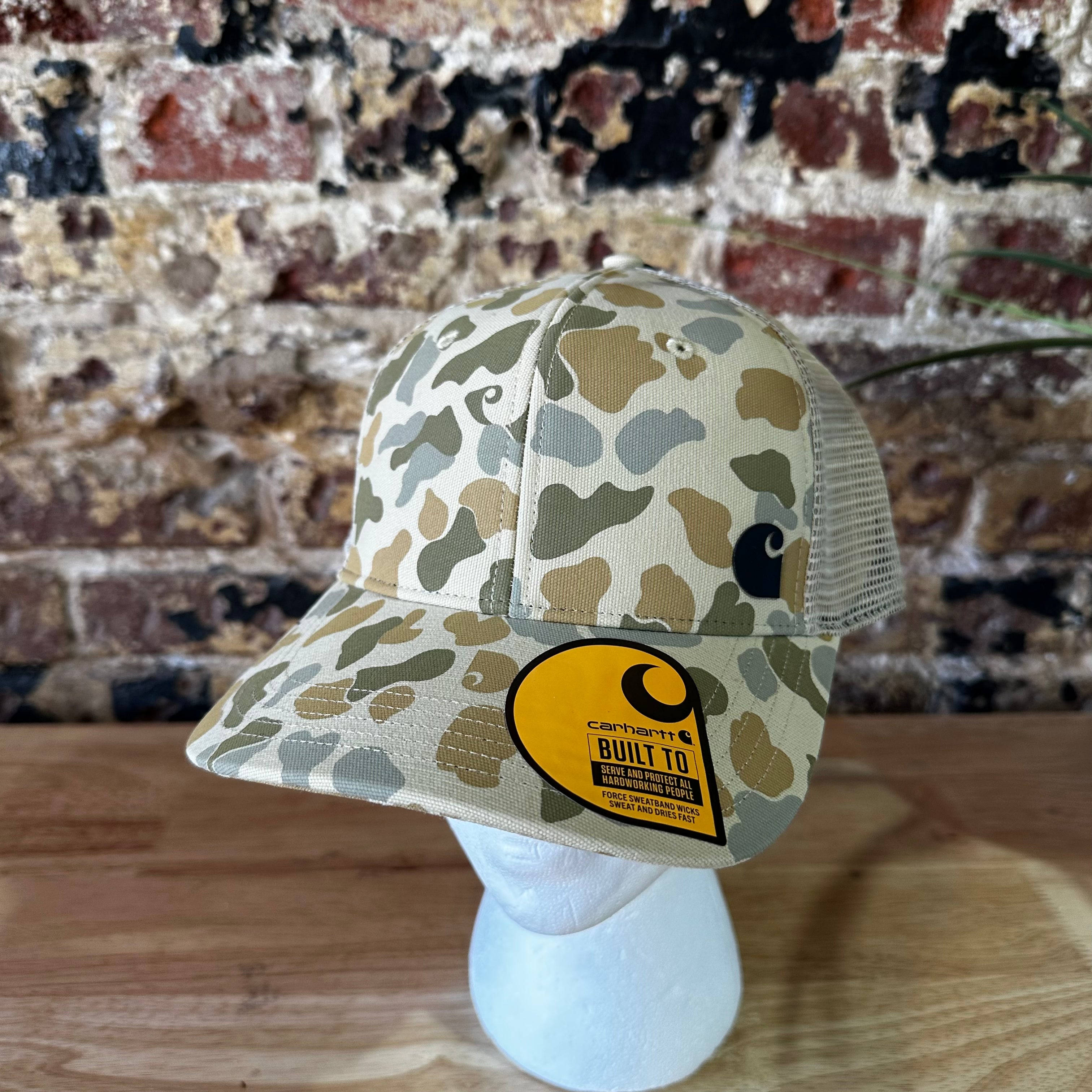 Carhartt green Tan Camo Hat