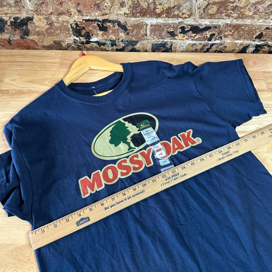 Mossy Oak Mens Large blue T-Shirt NEW