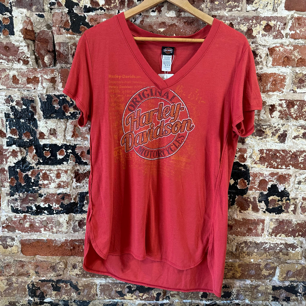Harley Womens Large T-shirt
