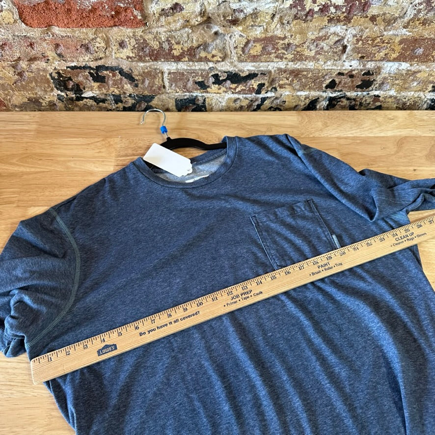 Columbia Mens 2XL Short Sleeve Blue T-Shirt