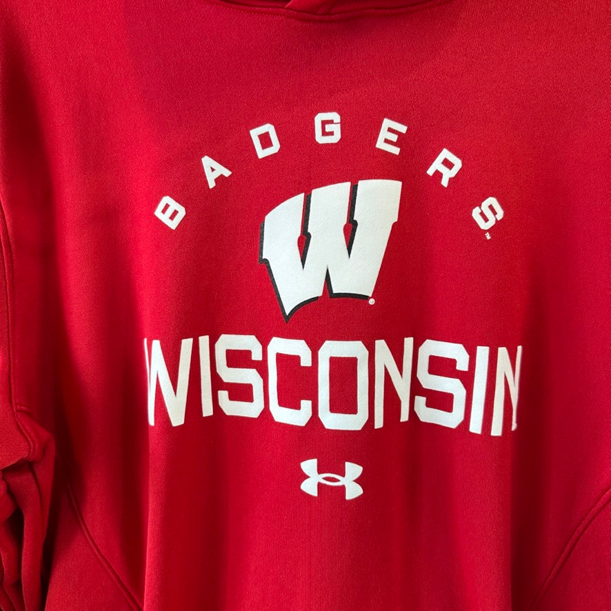 Under Armour Badgers Mens Large Hoodie