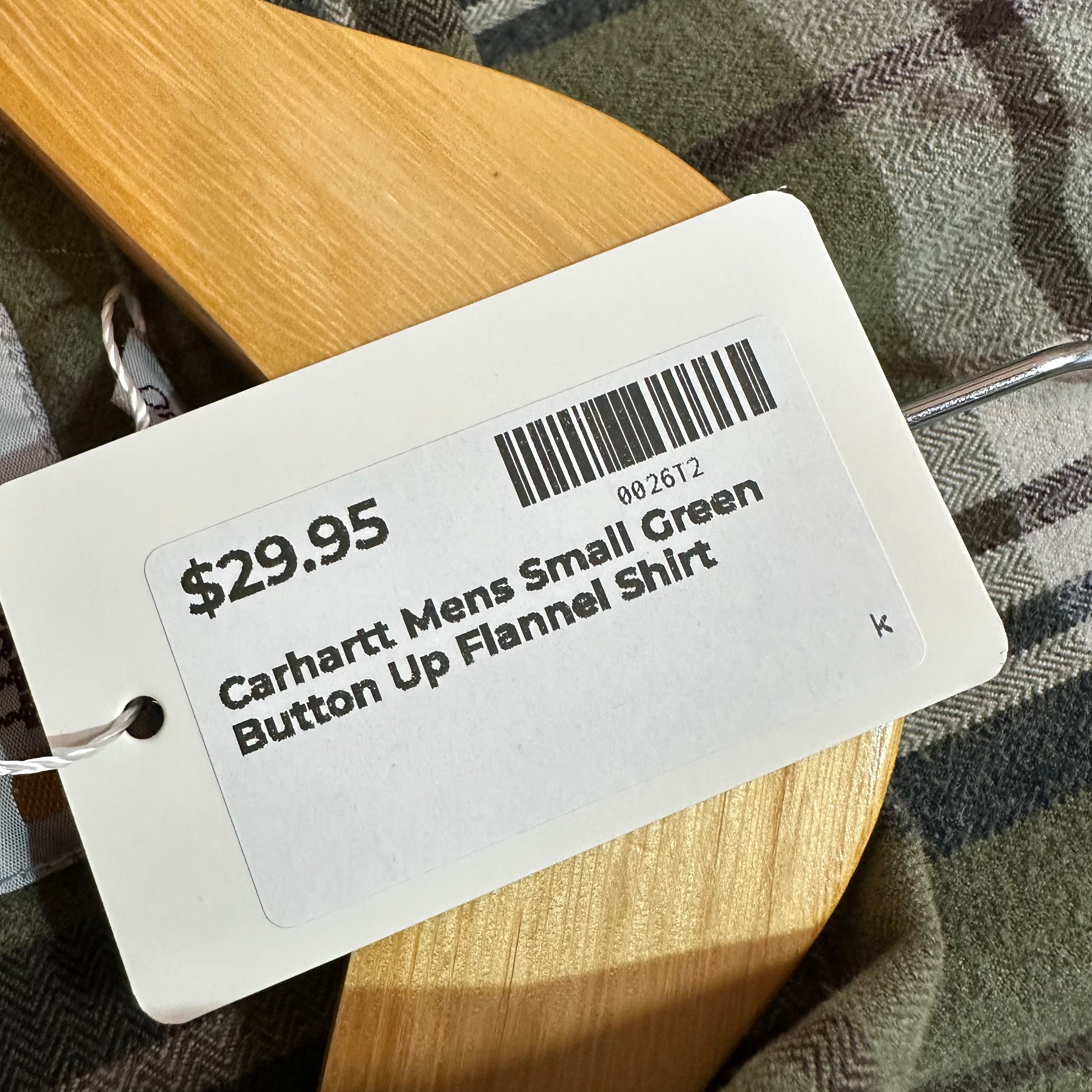 Carhartt Button Up Shirt Mens Small Long Sleeve