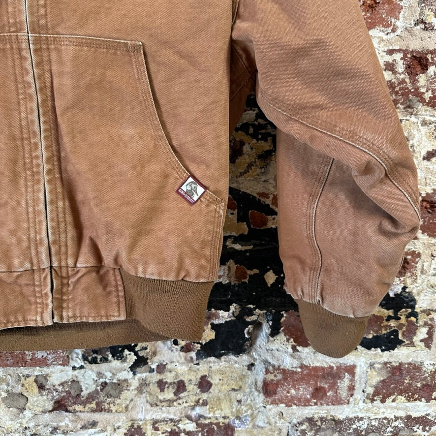 Dri Duck Boys Medium 10-12 Brown Jacket