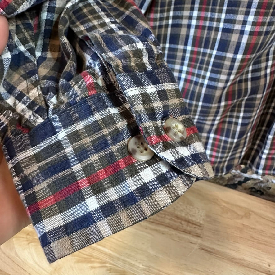 VTG Carhartt L/S Button Shirt Mens 2XL