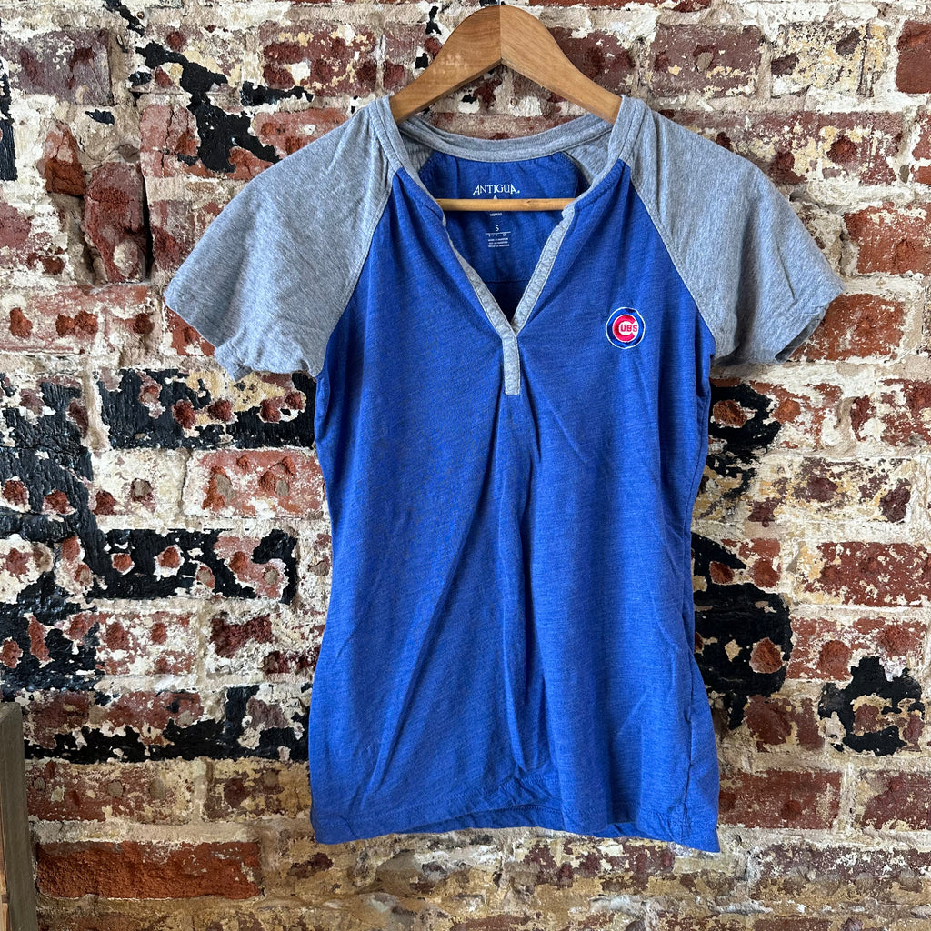 Antigua Cubs Womens Small S/S T-Shirt